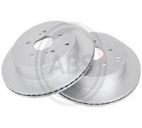 2x Original A.B.S. Brake Disc 18076 for Suzuki