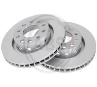2X Original A.B.S. Brake Disc 18091 For Audi