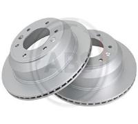 2x Original A.B.S. Brake Disc 18104 for Hyundai