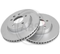 2x Original A.B.S. Brake Disc 18128 for VW