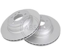 2x Original A.B.S. Brake Disc 18163 for BMW