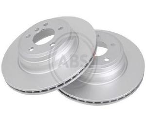 2x Original A.B.S. Brake Disc 18163 for BMW
