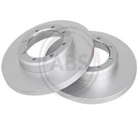 2X Original A.B.S. Brake Disc 18184 For Nissan Opel Renault