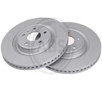2X Original A.B.S. Brake Disc 18196 For Audi Porsche VW