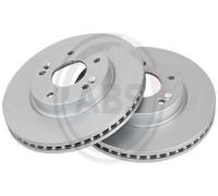 2x Original A.B.S. Brake Disc 18202 for Hyundai KIA