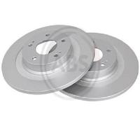 2x Original A.B.S. Brake Disc 18312 for Citroën Mitsubishi Peugeot