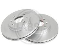 2x Original A.B.S. Brake Disc 18338 for Hyundai KIA
