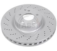 2x Original A.B.S. Brake Disc 18344 for Mercedes-Benz