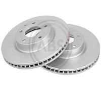 2x Original A.B.S. Brake Disc 18384 for Mazda