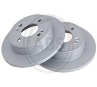 2x Original A.B.S. Brake Disc 18398 for Hyundai