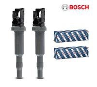 2x Original Bosch Ignition Coil Module For BMW 1ER E87 3ER E90 5ER E60 221504465