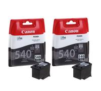 2x Original Canon PG540 Black Ink Cartridges For PIXMA MX455 Inkjet Printer