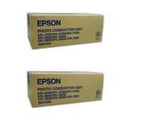 2x Original Epson Drum C13S051055 Black for EPL 5500 5700 5800