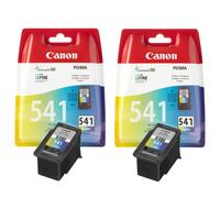 2x Original Genuine Canon CL541 Colour Ink Cartridge Combo Pack
