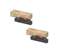 2x Original Kyocera T Sleeve Ner TK-16H Negro for FS 600 680 800