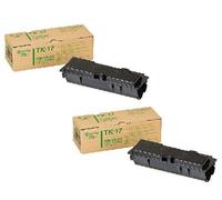 2x Original Kyocera Toner TK-17 Black for FS 1000 1010 1050 B-Ware