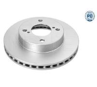 2X Original MEYLE Brake Disc 33-15 521 0025/PD For Suzuki