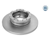 2x Original MEYLE Brake Disc 715 523 0025/PD for Ford