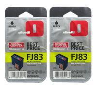 2x Original Olivetti Ink Cartridge FJ83 Fax-LAB 650 680