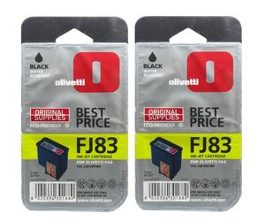 2x Original Olivetti Ink Cartridge FJ83 Fax-LAB 650 680