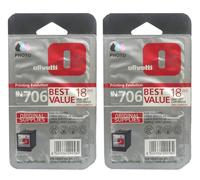 2x Original Olivetti Ink Cartridge IN706 Linea Office Wifi