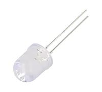 2X OSR5MSA131A LED 10mm Blinking red 5800-6500mcd 30° Front: Convex OPTOSUPPLY