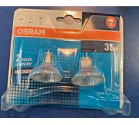 2X OSRAM DECOSTAR 35 35W 12V 36° GU4 Halogen Bulb 44892 Made in Germany