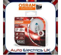 2x OSRAM H1 Night Breaker Laser (Next Generation) +150% Car Headlight Bulbs 448