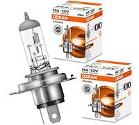 2x Osram H4 12 V 60/55 W Original Halogen Car Light Bulb 64193 P43t