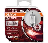 2x OSRAM H4 TRUCKSTAR PRO 24v 75/70W BULBS IVECO EuroCargo 75 E 15 K 01.91-09.00