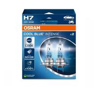 2x OSRAM H7 499 55W 12V 5000K Cool Blue Intense Upgrade Styling Headlight Bulbs