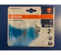 2X OSRAM Halogen Pin Tube Lamp HALOSTAR 50W 12V Gy6.35 910lm 2000h 64440
