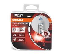 Osram 64150NBU-HCB Night Breaker Unlimited H1 Halogen Headlamp Bulb 12V 55W
