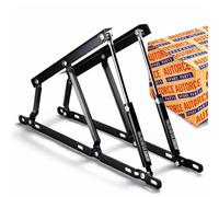 2X Ottoman Bed Lift Up & Storage Bed Lift Set with 600N Gas Struts and Left & Right Hinge Mechanism - Stroke 150mm, Extended Length 380mm - for Single & Small Double Ottoman Beds