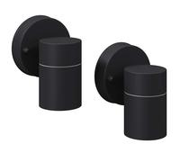 2x Outdoor LED Wall Lights Stainless Steel Garden Lamp Pathway Light vidaXL