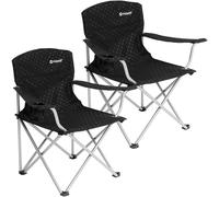 2x OUTWELL CATAMARCA FOLDING CAMPING CHAIRS OUTDOOR FISHING DECK GARDEN BEACH