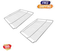 2X OVEN COOKER SHELF WIRE RACK FOR BOSCH NEFF SIEMENS 465MM X 375MM 00574876