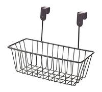 2x Over Kitchen Cabinet Door Storage Basket Undershelf Rack Holder Hang Organiser