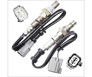 2x Oxygen O2 02 Sensor 1 & 2 for 2002 2003 2004 Honda CR-V 2.4L Upstream + Downstream