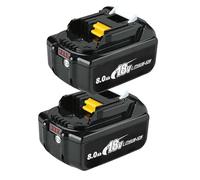 2x Pack 8.0Ah Battery BL1830 Replacement for Makita 18V Battery BL1860 BL1850 BL1860B BL1850B BL1830B,with LED Indicator