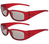 2x Pack EX3D Children 3D Glasses Passive Polarized Filter for 3D-TV Cinema Reald