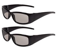 2x Pack EX3D Children 3D Glasses Passive Polarizing for 3D-TV Projector Cinema