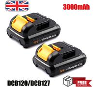 2x Pack For Dewalt 10.8V/12V XR Slide DCB120 DCB121 DCB123 DCB125 DCB127 Battery