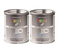2X Paint Factory Colour It Undercoat Paint Tin 300Ml