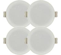 2x PAIR 3" Mini Low Profile Ceiling Speaker 8 OHM 2 Way Compact Mount Slim Line