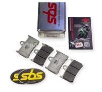 2x Pairs of Yamaha YZF R1M 2015-2022 SBS Dual Sinter Front Brake Pads - 634DS-1