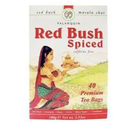 2x Palanquin red bush spiced tea caffeine free masala chai (40 tea bags in each pack)