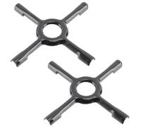 2x Pan Stand 130mm Small Gas Cooker Hob Stove Top Reducer Trivet To Fit Lamona