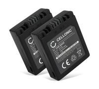 2x Panasonic CGA-S002A Battery 700mAh