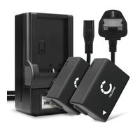 2x Panasonic DMW-BMB9 DE-A84A DMW-BMB9E Battery 800mAh + Charger